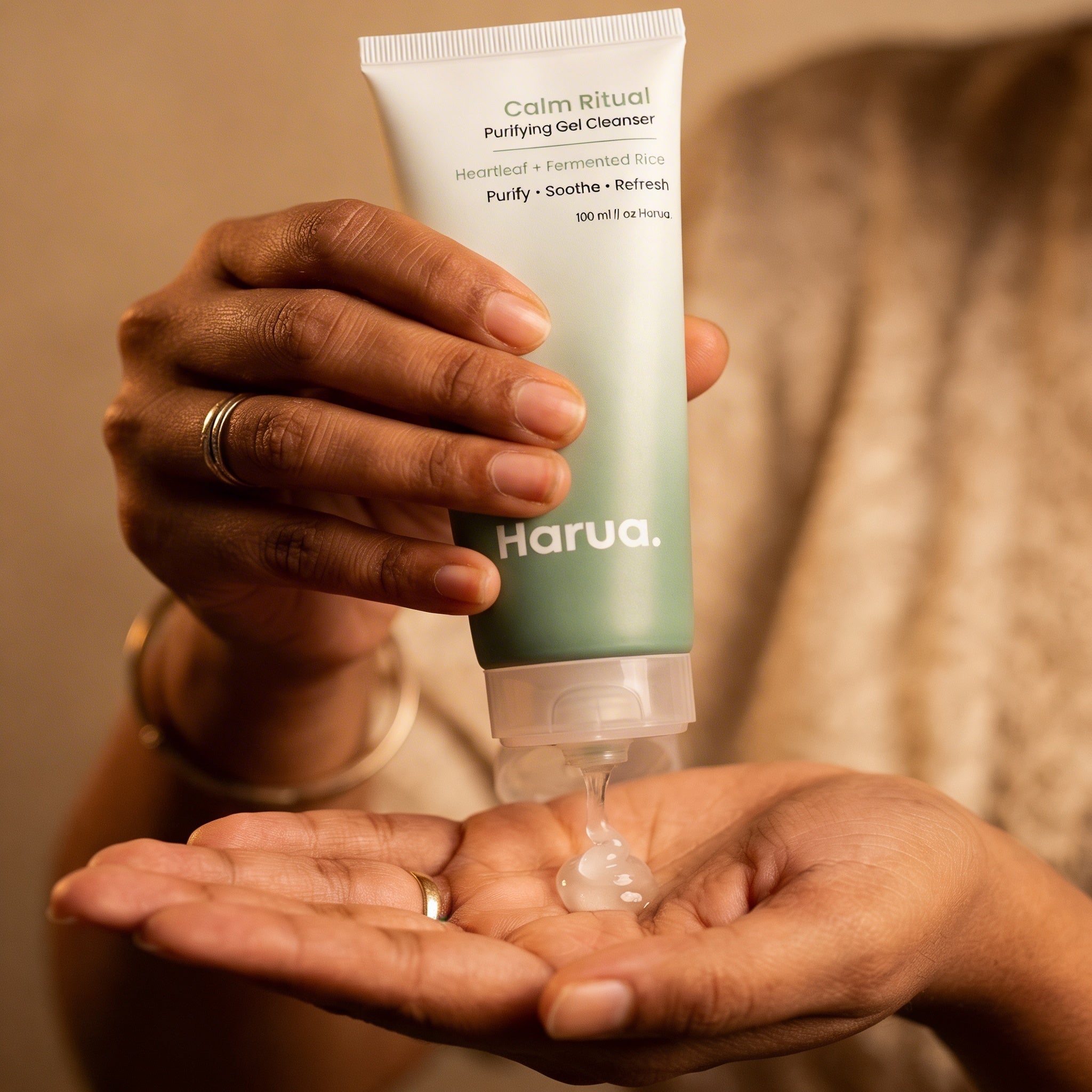 HARUA Calm Ritual – Purifying Gel Cleanser