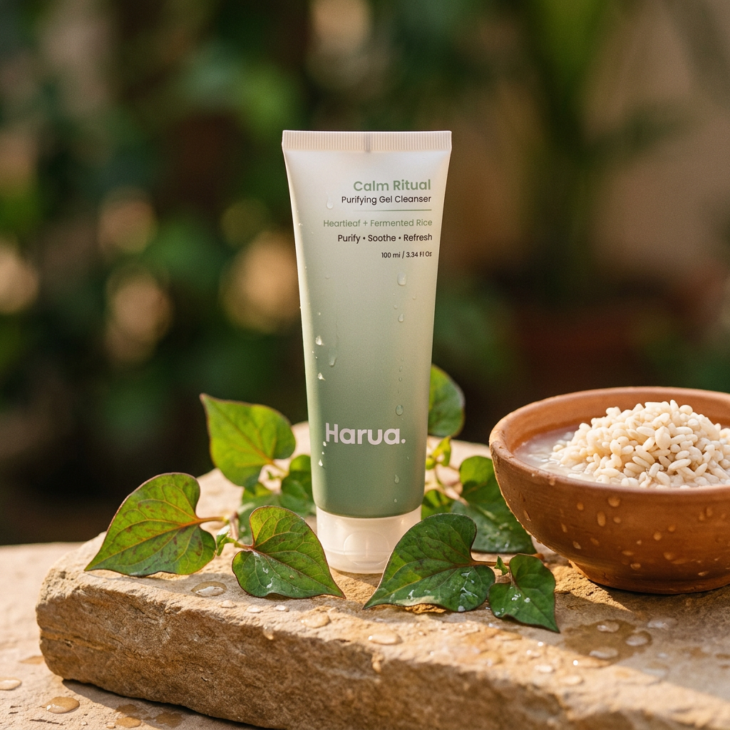 HARUA Calm Ritual – Purifying Gel Cleanser