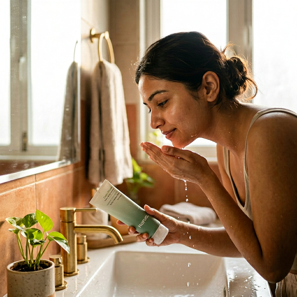 HARUA Calm Ritual – Purifying Gel Cleanser