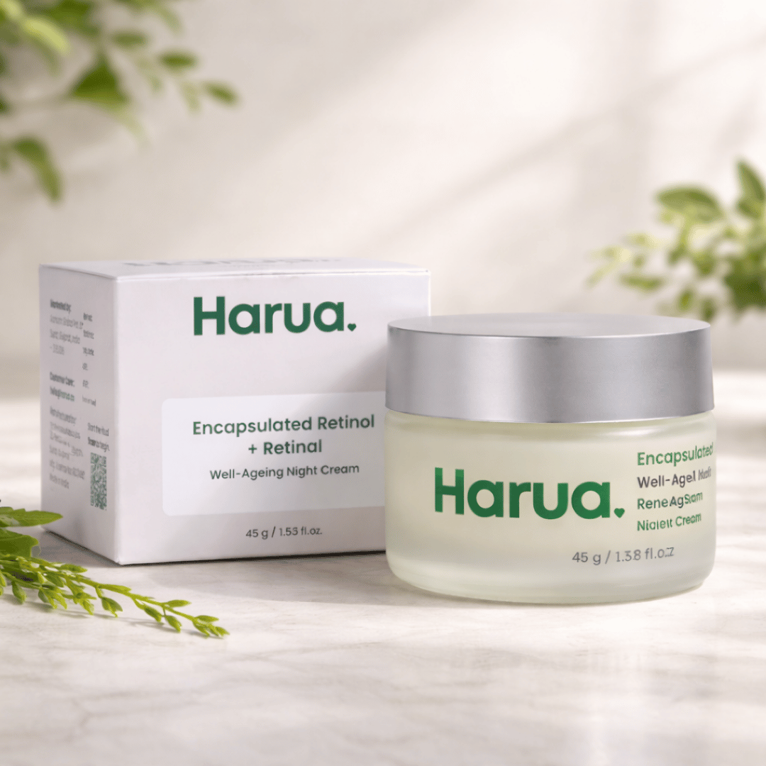 HARUA Peptide + Myoline Well‑Ageing Day Cream | Smooth & Plump Skin| 45g
