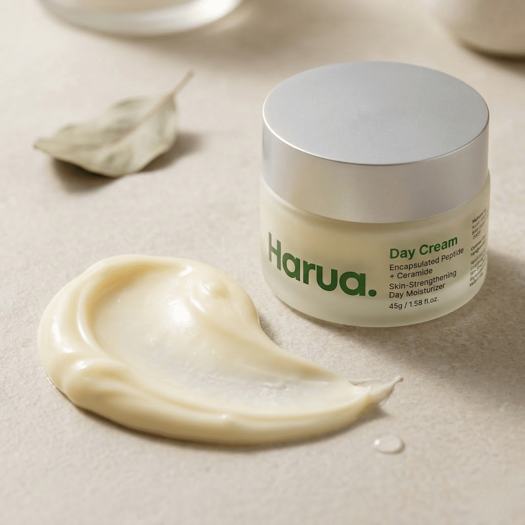 HARUA Peptide + Myoline Well‑Ageing Day Cream | Smooth & Plump Skin| 45g